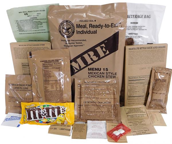 MRE Military Meal