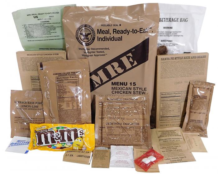 MRE Military Meal