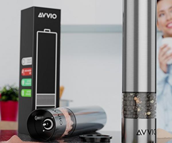 Avvio Salt & Pepper Electric Grinder