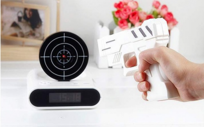 Creatov Alarm Clock Gun & Target