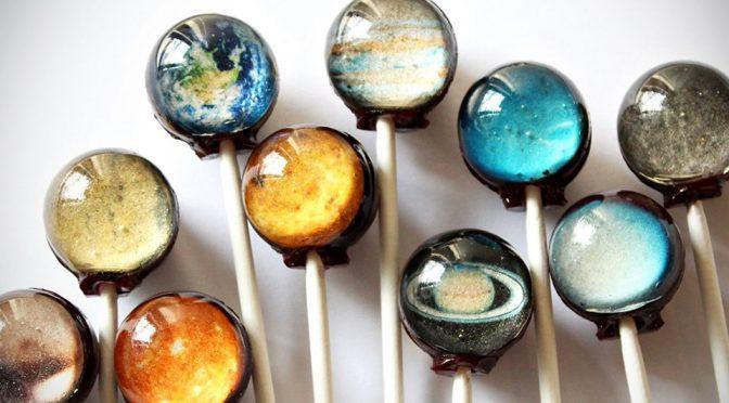 Outer Space Lollipop Candy