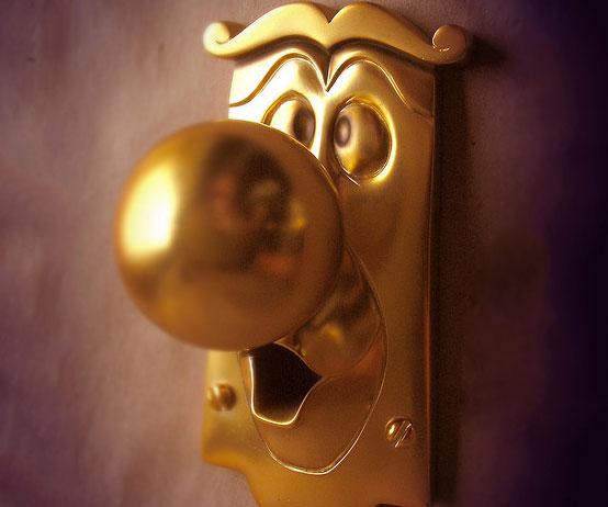 Alice in Wonderland Doorknob