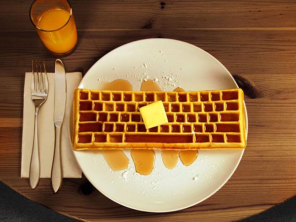 Keyboard Waffle Iron