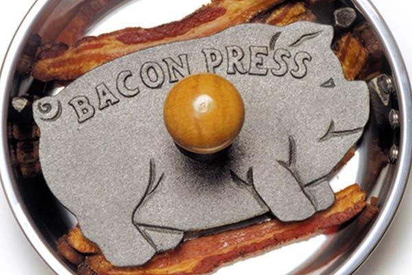 Cast Iron Bacon Press