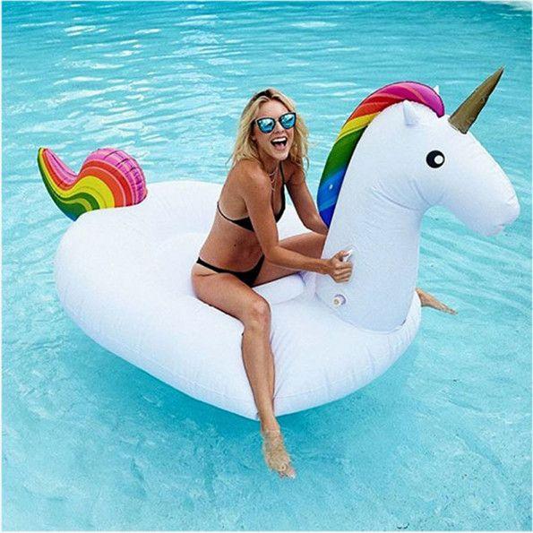 Giant Inflatable Unicorn Pool Float 