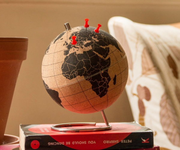 Mini Cork Globe with Pins