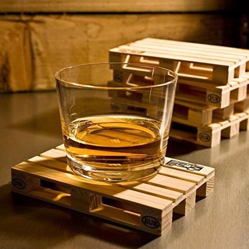 Mini Wood Pallet Coasters