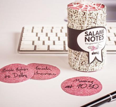 Salami Notes Stationary