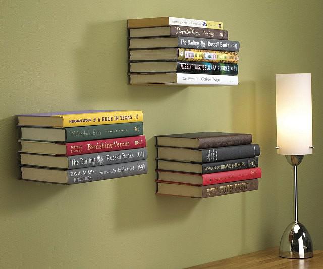 Floating Bookshelves