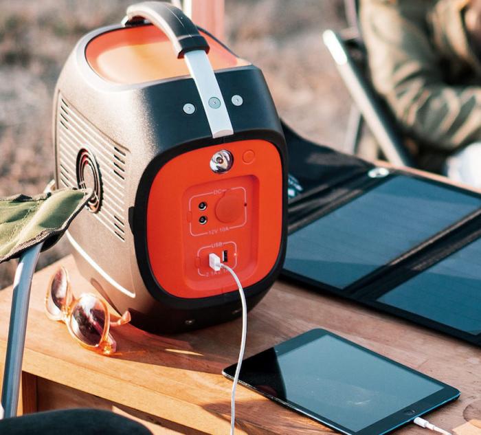 Solar Powered Mini Generator